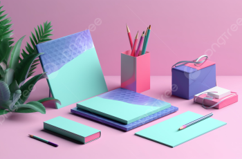 pngtree-an-office-stationery-set-on-a-pink-pink-background-picture-image_2769759